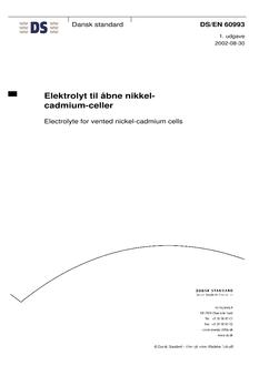 DANSK DS/EN 60993
