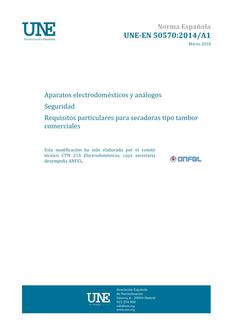 AENOR UNE-EN 50570