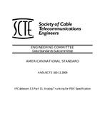 SCTE 165-11 2009