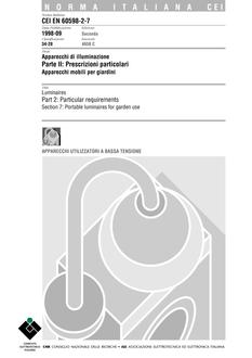 CEI EN 60598-2-7