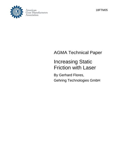 AGMA 18FTM05