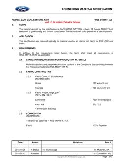 FORD WSS-M1H1141-A2