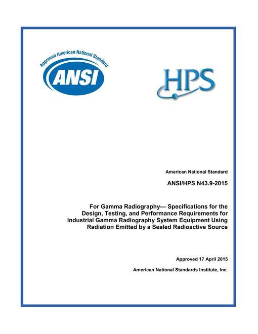 HPS ANSI/HPS N43.9