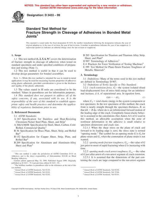 ASTM D3433-99