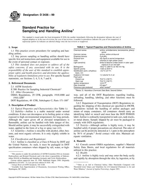 ASTM D3436-99