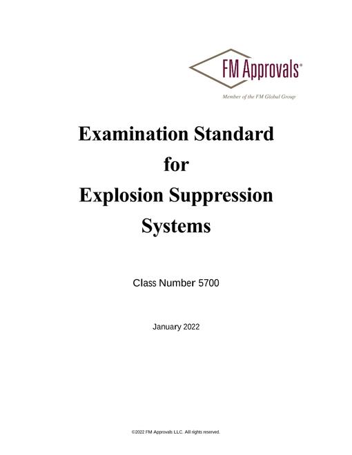 FM Approvals 5700:2022