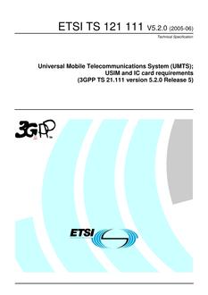 ETSI TS 121 111