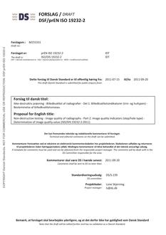 DANSK DSF/PREN ISO 19232-2