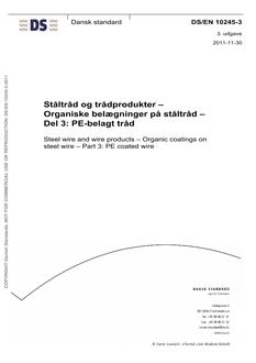 DANSK DS/EN 10245-3