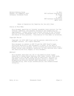 IETF RFC 5529