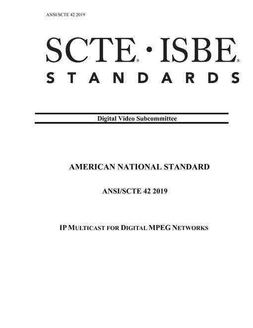 SCTE 42 2019 (R2024)