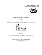 BHMA A156.31-2013