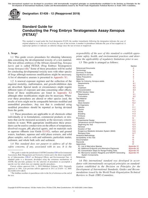 ASTM E1439-12(2019)