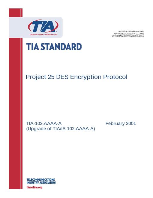 TIA ANSI/TIA-102.AAAA-A