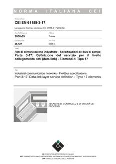 CEI EN 61158-3-17