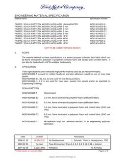 FORD WSD-M1H618-A