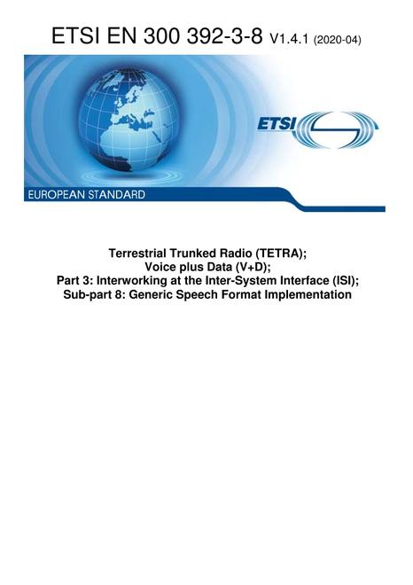 ETSI EN 300 392-3-8