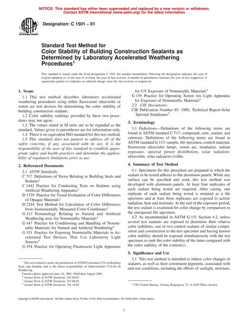 ASTM C1501-01
