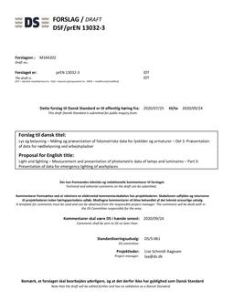 DANSK DSF/PREN 13032-3
