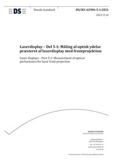 DANSK DS/IEC 62906-5-1