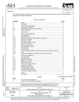 AIA NASM1312-12