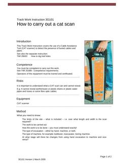 NR TWI 3G101 ISSUE 1