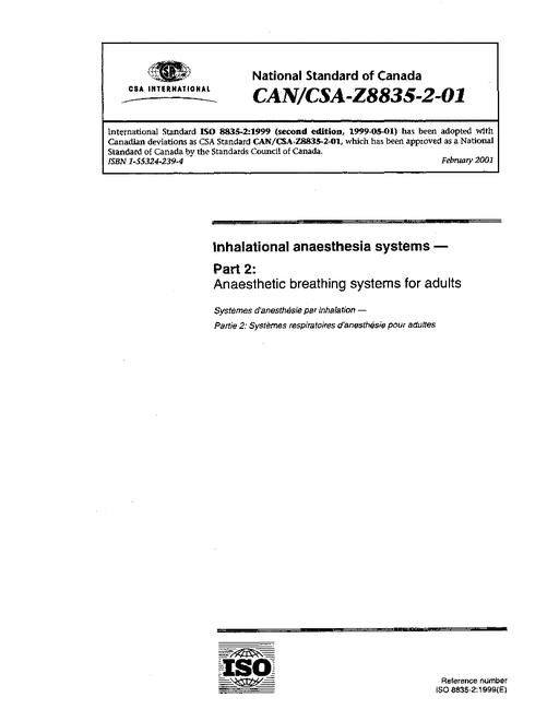 CAN/CSA Z8835-2-01 (R2006)