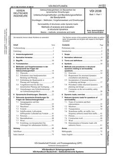 VDI VDI 2038 BLATT 1