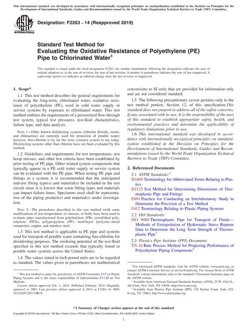 ASTM F2263-14(2019)