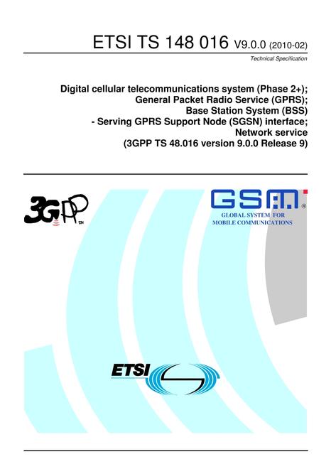 ETSI TS 148 016