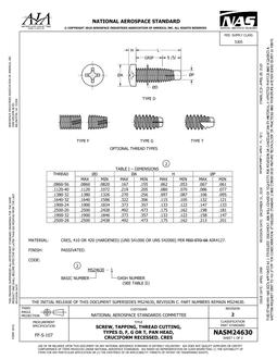 AIA NASM24630