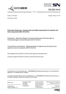 SNV SN EN ISO 4414