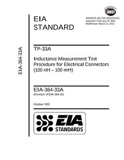 ECIA EIA-364-33A