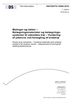 DANSK DS/CEN/TS 16969