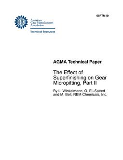 AGMA 08FTM10