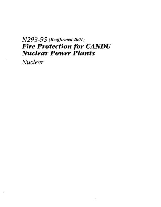 CAN/CSA N293-95 (R2001)