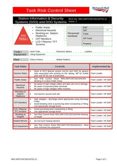 NR NR/L3/MTC/RCS0216/TEL12 ISSUE 2