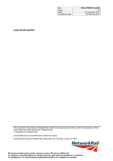 NR NR/L2/TRK/001/MOD09 ISSUE 6