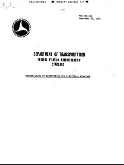 FAA FAA-STD-023