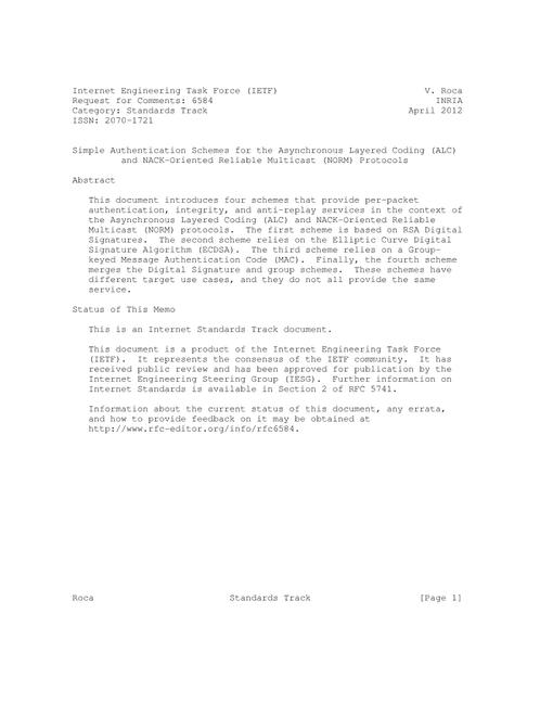 IETF RFC 6584