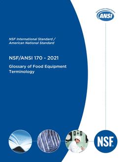 NSF/ANSI 170-2021