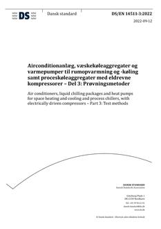 DANSK DS/EN 14511-3