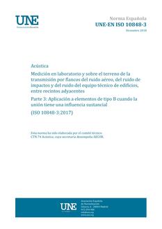 AENOR UNE-EN ISO 10848-3