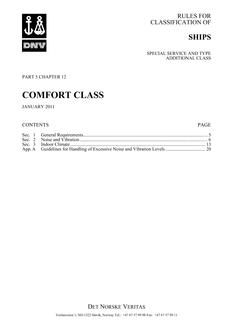 DNV DNV-RU-SHIPS PART 5 CHAPTER 12