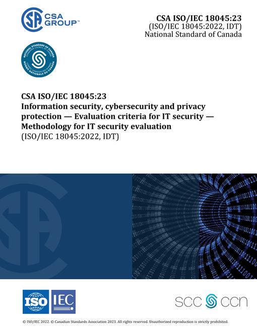 CAN/CSA-ISO/IEC 18045:23