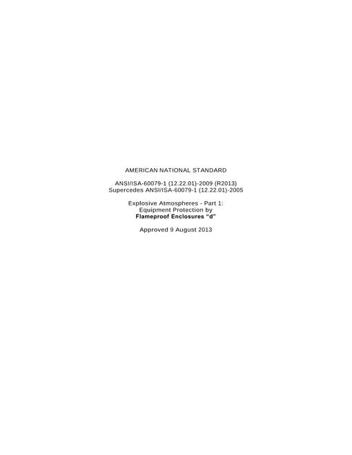 ISA 60079-1
