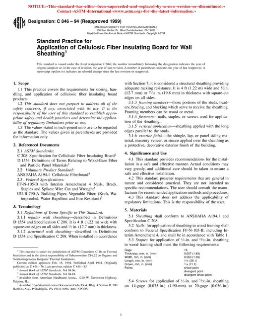 ASTM C846-94(1999)