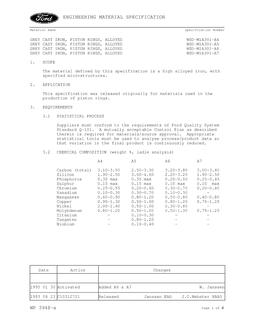 FORD WSD-M1A301-A4