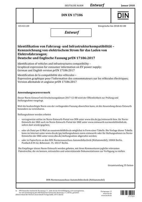DIN EN 17186 - DRAFT