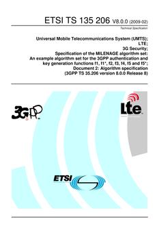 ETSI TS 135 206